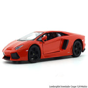 Maisto Lamborghini Aventador Coupe orange 1:24 Maisto licensed diecast Scale Model car