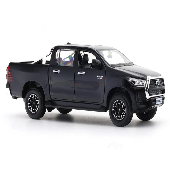 Maisto Toyota Hilux Black 1:27 Maisto licensed diecast Scale Model car collectible-Vehicles-Maisto-Toycra