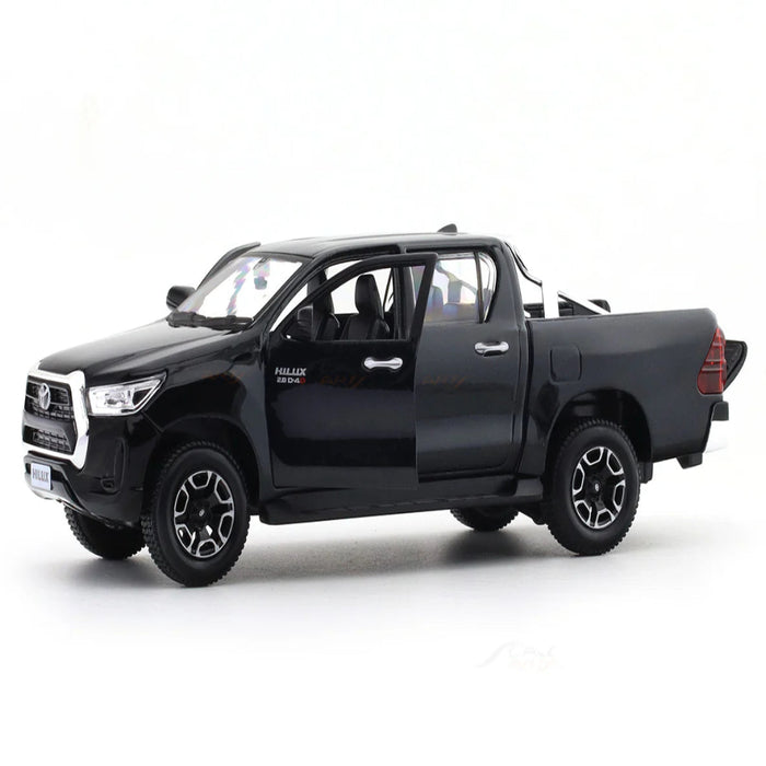 Maisto Toyota Hilux Black 1:27 Maisto licensed diecast Scale Model car collectible-Vehicles-Maisto-Toycra