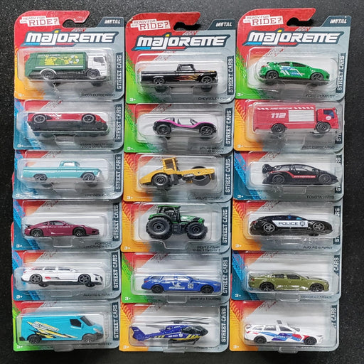 Majorette 2026 Street Cars -Set of 18