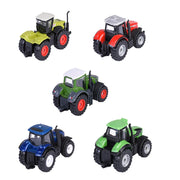 Majorette 212057400 Farm Tractor Set of 5