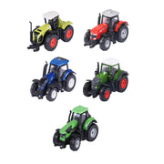 Majorette 212057400 Farm Tractor Set of 5