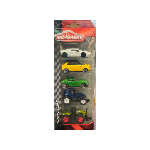 Majorette 5 Piece Street Cars Set - New-Vehicles-Majorette-Toycra