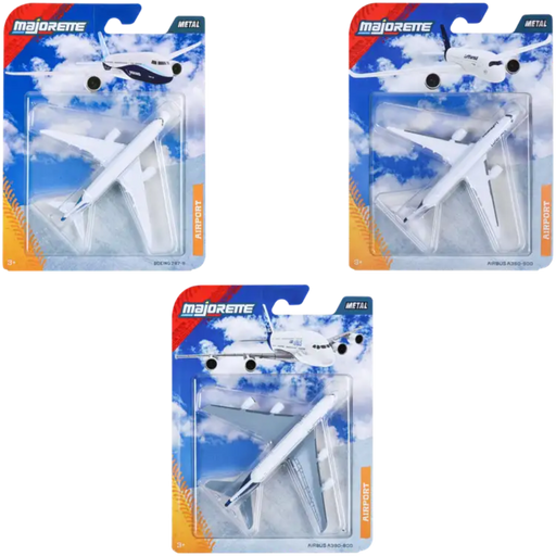 Majorette Airplane- Set of 3-Vehicles-Majorette-Toycra