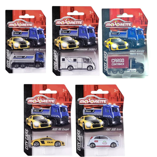 Majorette Car City - Pack of 5-Vehicles-Majorette-Toycra