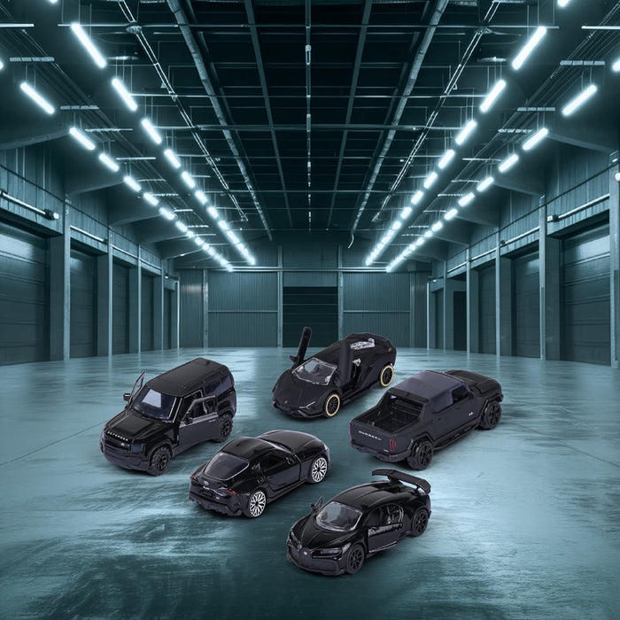 Majorette Car Set Black Edition-Vehicles-Majorette-Toycra