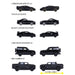 Majorette Car Set Black Edition-Vehicles-Majorette-Toycra