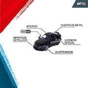 Majorette Car Set Black Edition