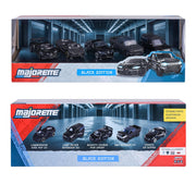 Majorette Car Set Black Edition