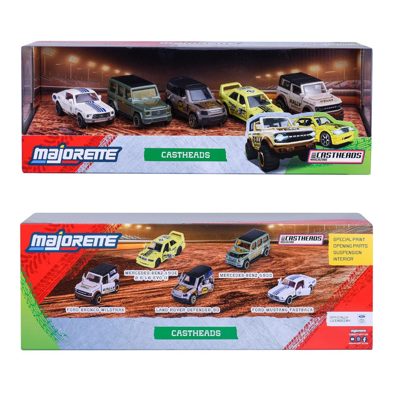 Majorette CastHeads 5 Pieces Gift Pack
