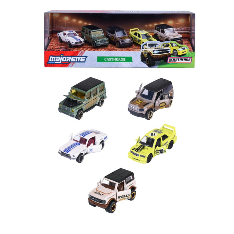 Majorette CastHeads 5 Pieces Gift Pack