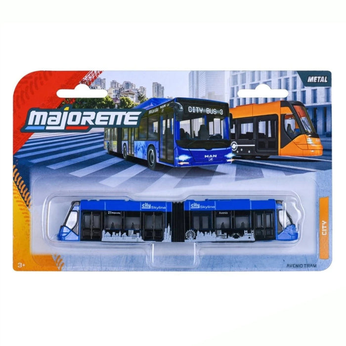 Majorette City Bus & Avenio Tram-Vehicles-Majorette-Toycra