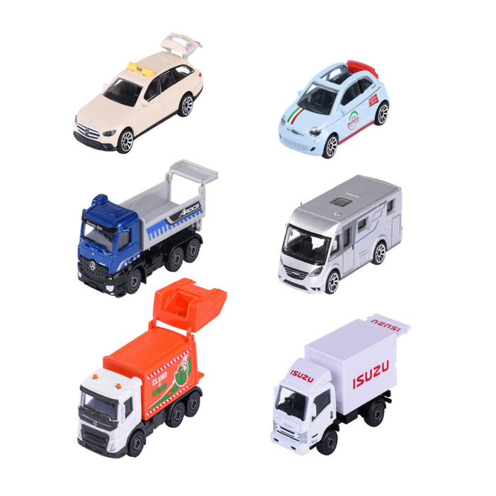 Majorette City Premium Cars- Set of 6-Vehicles-Majorette-Toycra