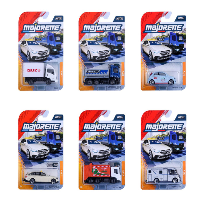 Majorette City Premium Cars- Set of 6-Vehicles-Majorette-Toycra