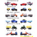 Majorette City Trailer - Set of 6-Vehicles-Majorette-Toycra