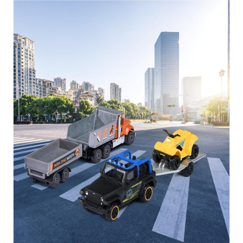 Majorette City Trailer - Set of 6