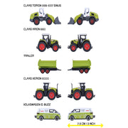 Majorette Claas Farm 5 Pieces Giftpack