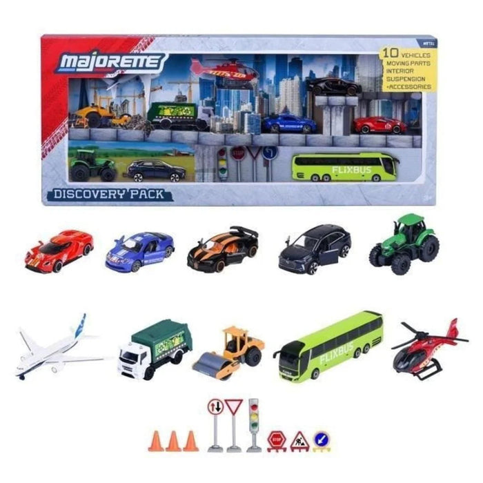 Majorette Discovery Pack Play Set-Vehicles-Majorette-Toycra