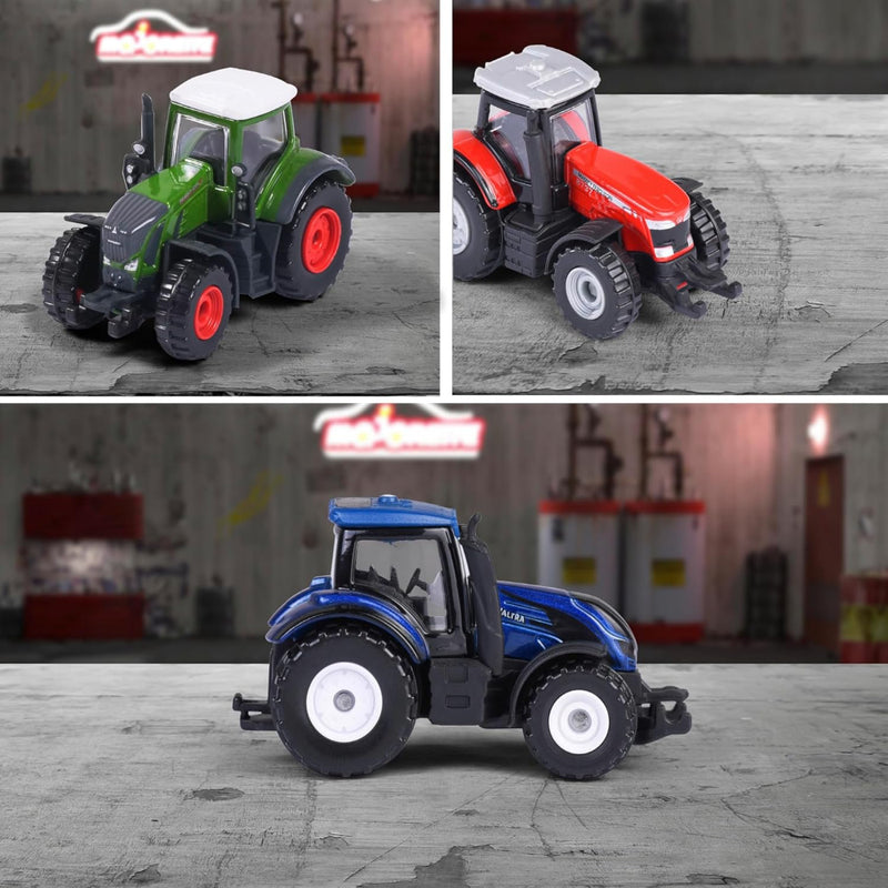Majorette Farm Tractor Set - Pack of 4