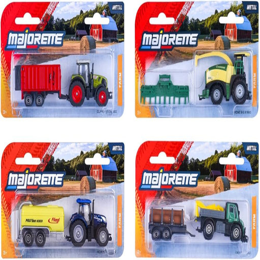 Majorette Farm Trailer - Set of 4-Vehicles-Majorette-Toycra