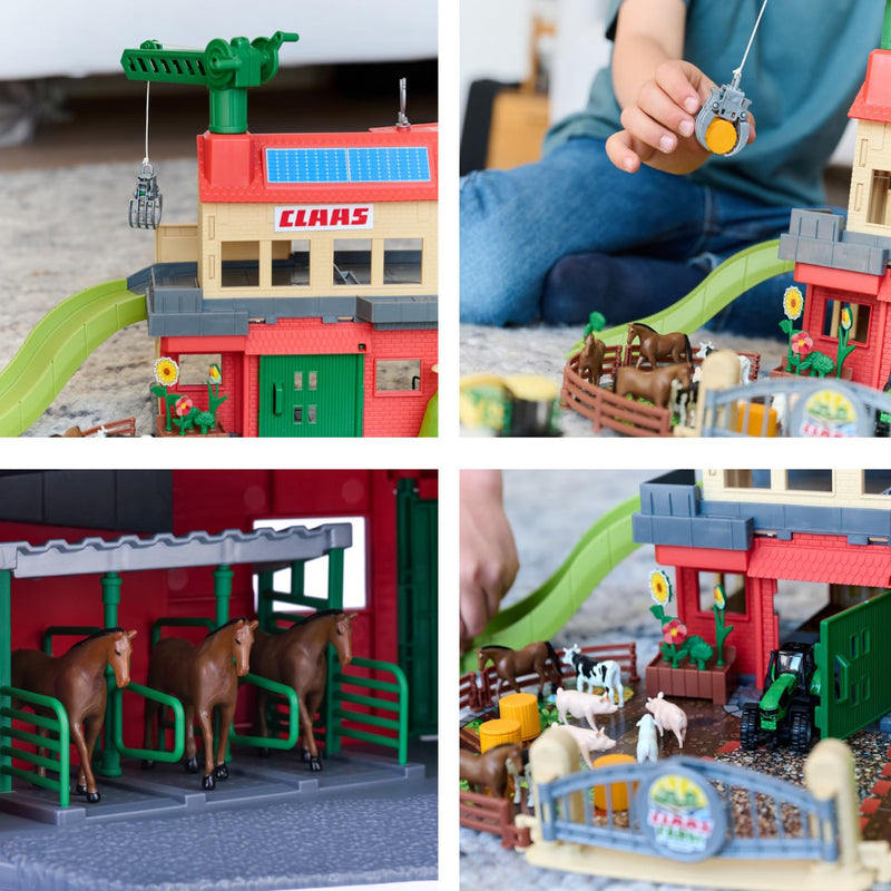 Majorette Farmyard Claas Farm Play Set