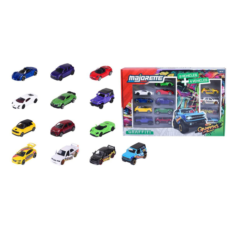 Majorette Graffiti 9+4 Gift Pack