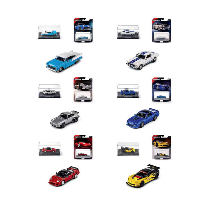 Majorette Iconic Collectible 1:64 Scale Model - (Wave1 - Set of 6)-Vehicles-Majorette-Toycra