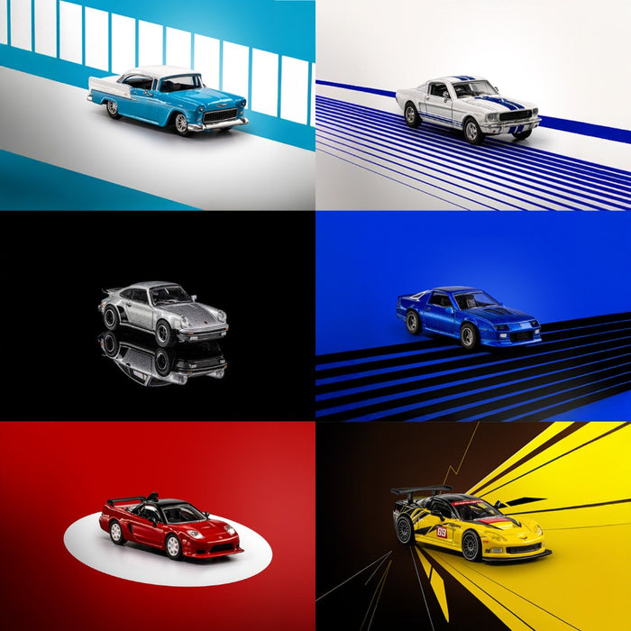 Majorette Iconic Collectible 1:64 Scale Model - (Wave1 - Set of 6)-Vehicles-Majorette-Toycra