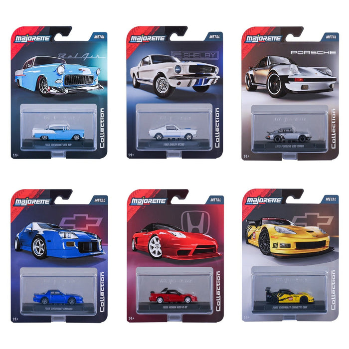 Majorette Iconic Collectible 1:64 Scale Model - (Wave1 - Set of 6)-Vehicles-Majorette-Toycra