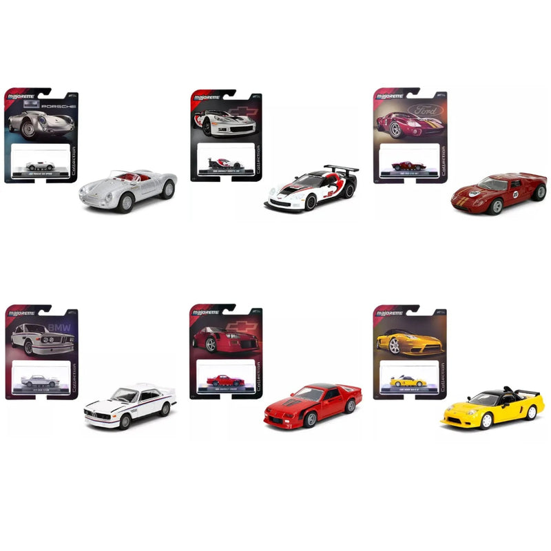 Majorette Iconic Collectible 1:64 Scale Model - (Wave2 - Set of 6)