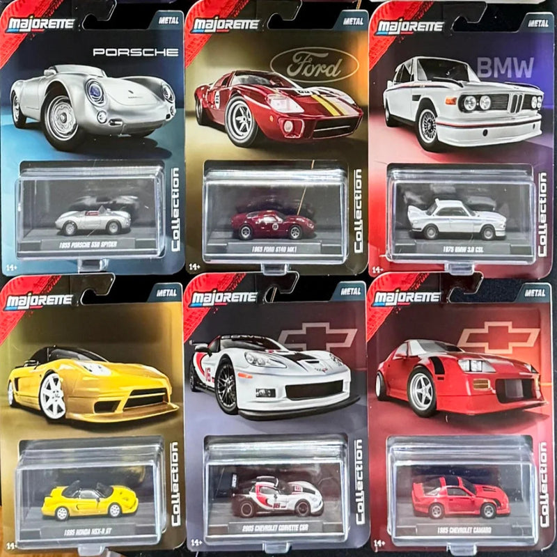 Majorette Iconic Collectible 1:64 Scale Model - (Wave2 - Set of 6)