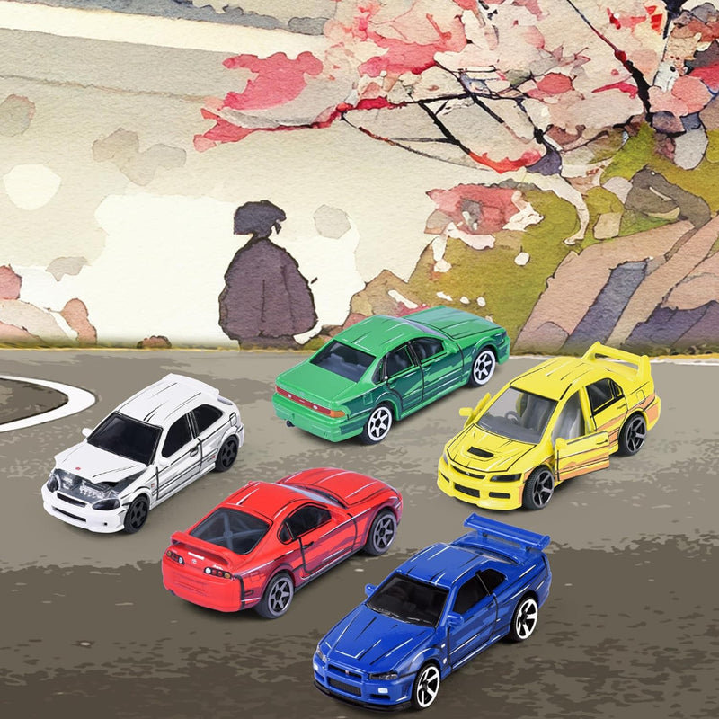 Majorette JDM Legends Anime 5 Pieces Giftpack