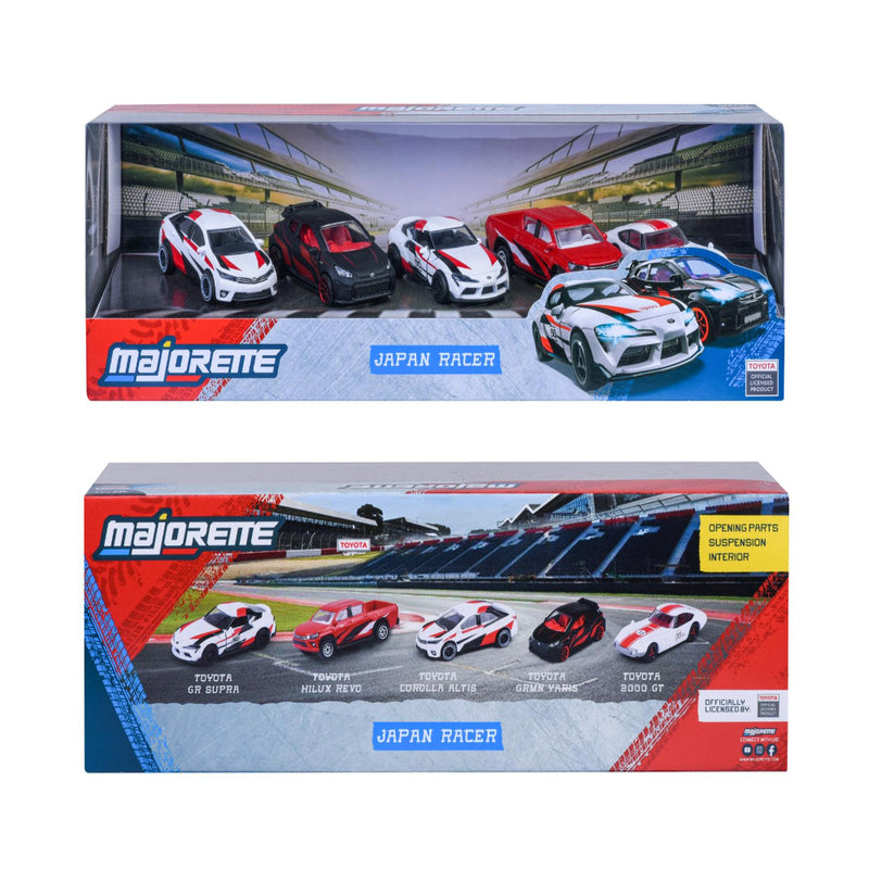 Majorette Japan Racer 5 Pieces Giftpack