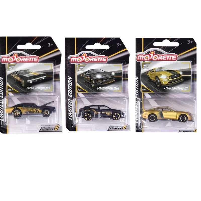 Majorette Limited Edition 9 - Set of 3