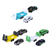 Majorette Mercedes-AMG Deluxe Trailer Playset with Vehicles