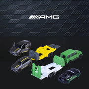 Majorette Mercedes-AMG Deluxe Trailer Playset with Vehicles
