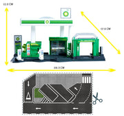 Majorette Petrol Station BP + 1 Vehicle
