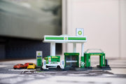 Majorette Petrol Station BP + 1 Vehicle
