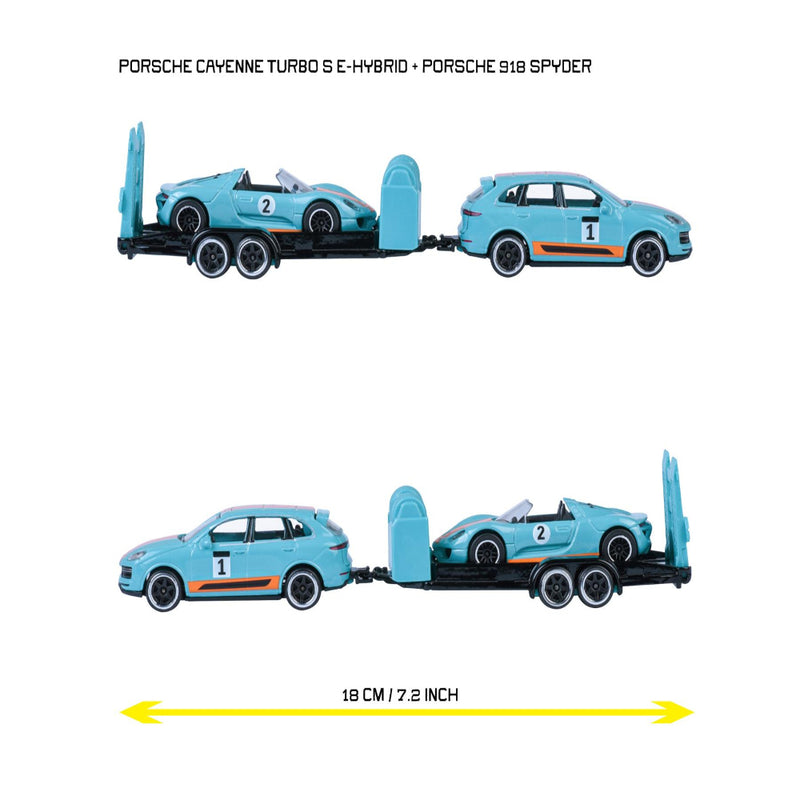 Majorette Porsche Deluxe Trailer