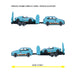 Majorette Porsche Deluxe Trailer-Vehicles-Majorette-Toycra