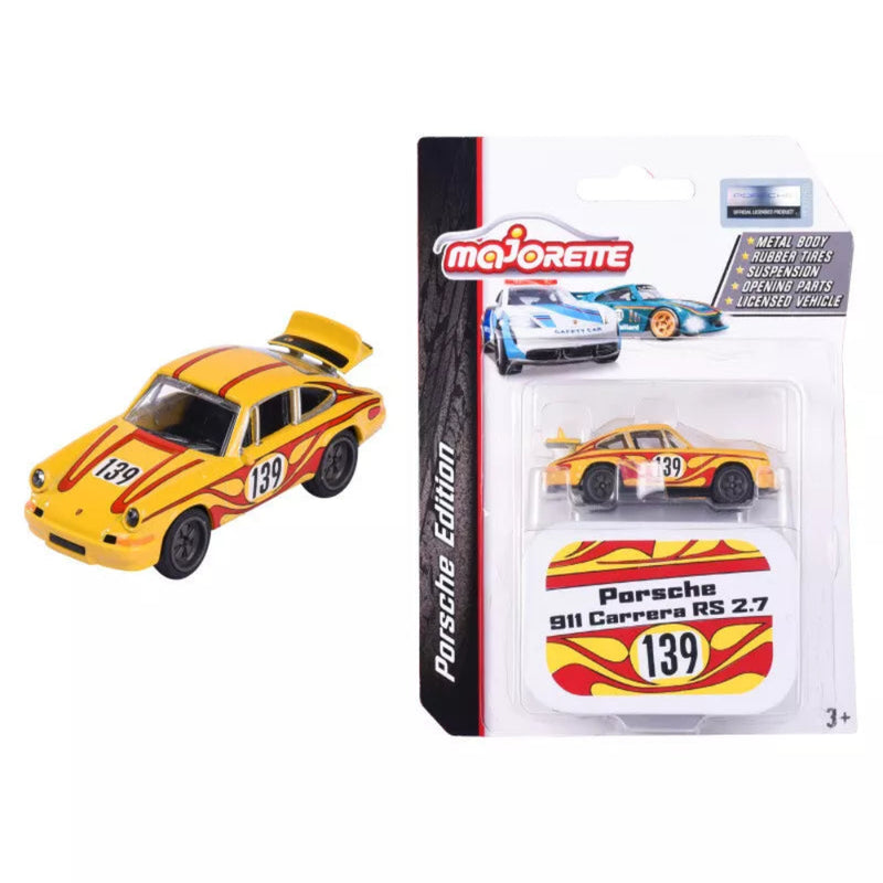 Majorette Porsche Deluxe Vehicle (with Metal Case)