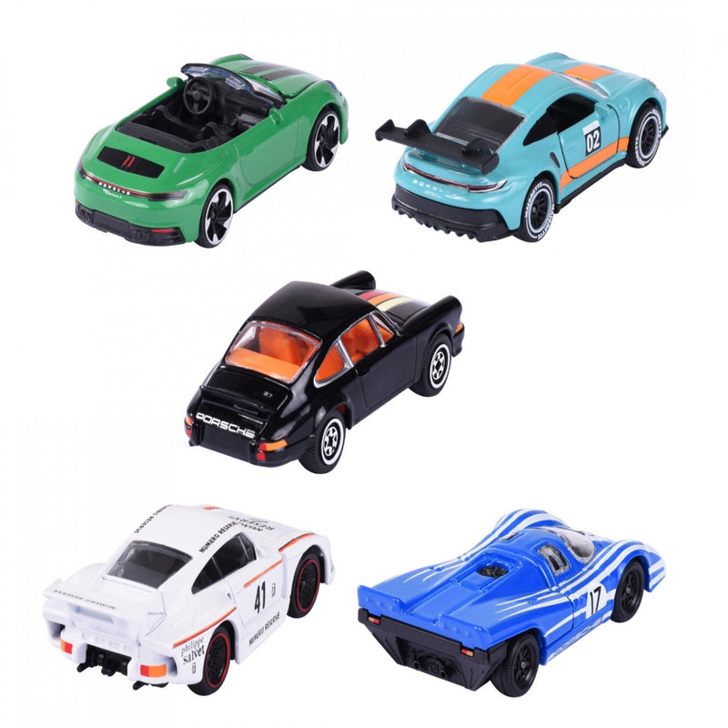 Majorette Porsche Edition 5 Pieces Giftpack