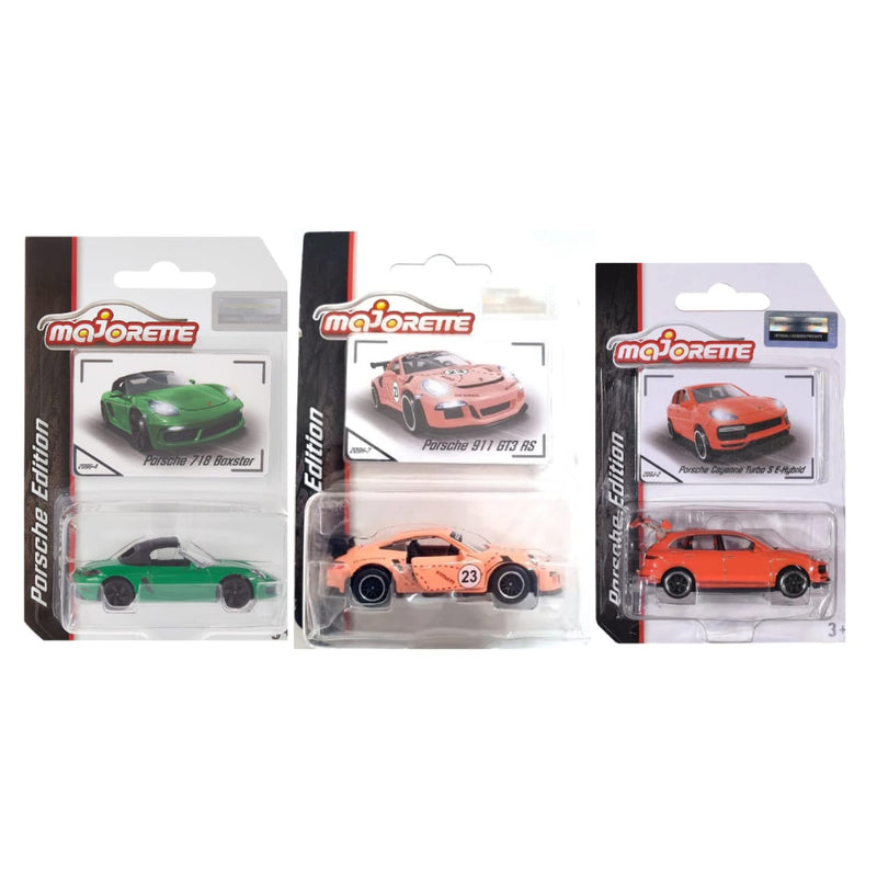 Majorette Porsche Premium Car - Set of 3
