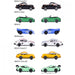 Majorette Porsche Premium Cars - Set of 6-Vehicles-Majorette-Toycra
