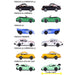 Majorette Porsche Premium Cars - Set of 6-Vehicles-Majorette-Toycra