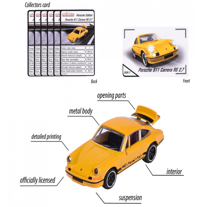Majorette Porsche Premium Cars - Set of 6-Vehicles-Majorette-Toycra