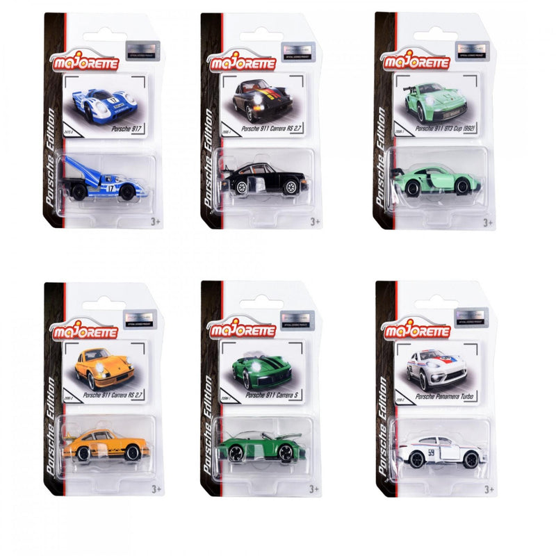 Majorette Porsche Premium Cars - Set of 6