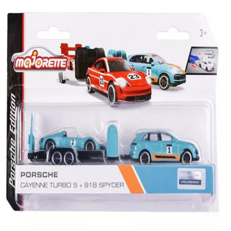 Majorette Porsche Race Trailer