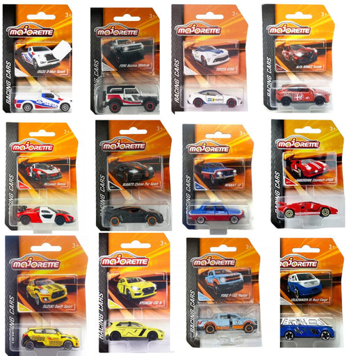 Majorette Racing Cars -Pack of 12-Vehicles-Majorette-Toycra