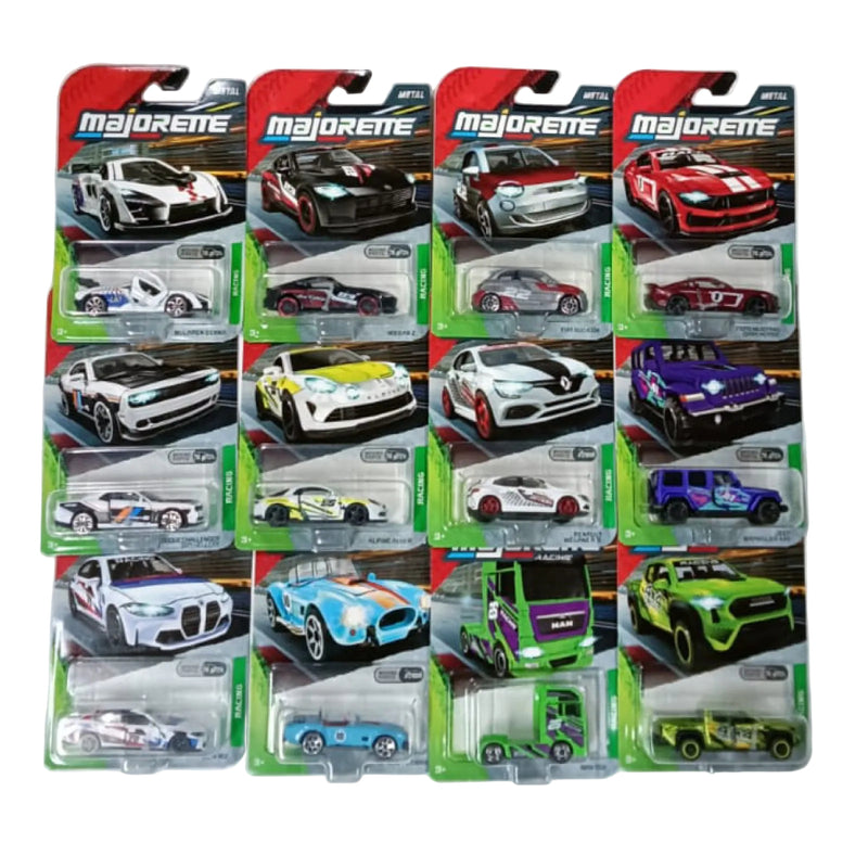 Majorette Racing Premium Cars - Set of 12
